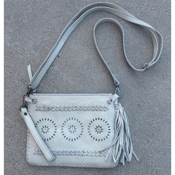 Latico Leather 89 Degrees Crossbody Bag - Picture 1 of 5